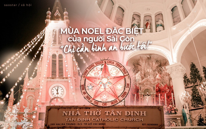 Mùa Noel đặc biệt của người Sài Gòn: Chỉ cần bình an bước tới! Ảnh 2