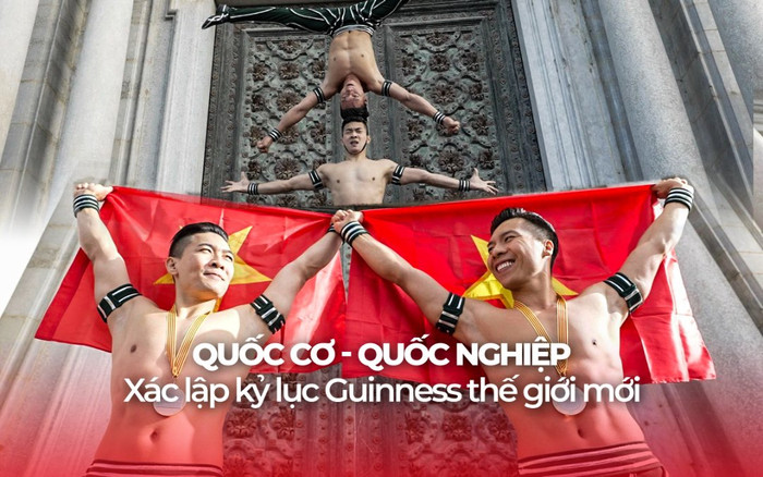 Quốc Cơ - Quốc Nghiệp xác lập kỷ lục Guinness thế giới: Tự hào quá Việt Nam ơi! Ảnh 2