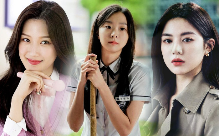 5 nữ sinh xinh đẹp nhất trên phim Hàn 2021: Liệu Kim Da Mi có lép vế trước Moon Ga Young và Han So Hee? Ảnh 2