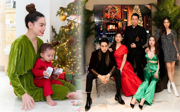 Sao Việt lên đồ dịp Giáng sinh: Hồ Ngọc Hà giản dị ấm áp, 'vũ trụ VTV' sang chảnh hết nấc Ảnh 2