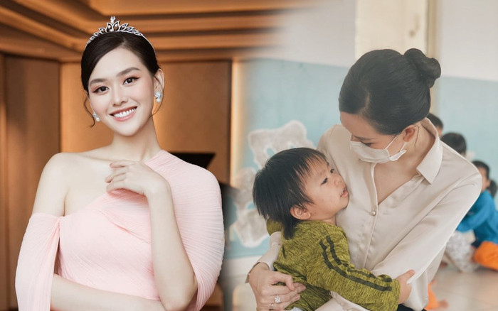 Á hậu Tường San comeback, nhan sắc vẫn hút hồn khi đi làm từ thiện cho trẻ em nhiễm Covid Ảnh 2