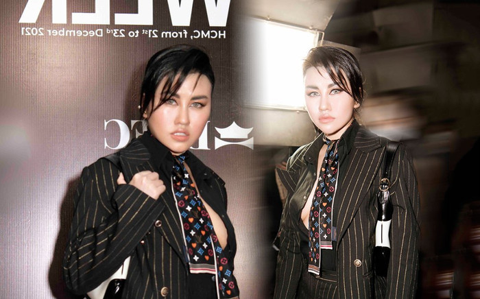 Emily Hồng Nhung khiến fan ngỡ ngàng không nhận ra khi đổi style menswear Ảnh 2