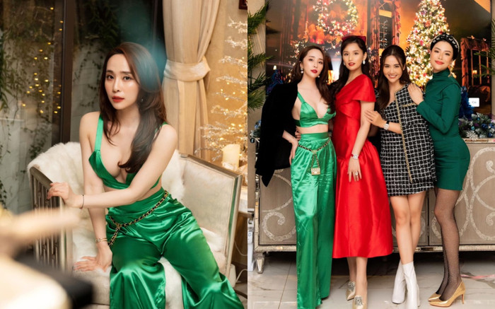 Quỳnh Nga lên đồ siêu quyến rũ, nhưng bị chiếc quần nhăn nhàu làm mất điểm Ảnh 2