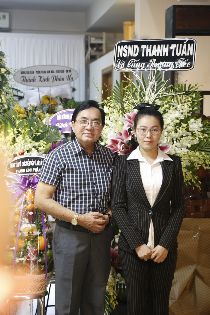 NSND Thanh Tuấn - nghệ sĩ cải lương Thanh Kim Quyên.