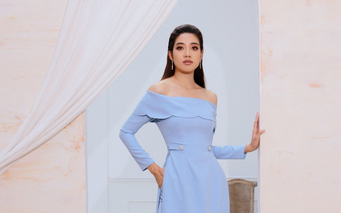 Hoa hậu Ninh Hoàng Ngân gợi ý các mẫu áo dài hiện đại, năng động đón Tết Ảnh 2