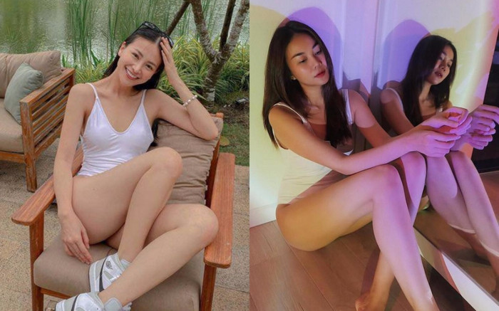 Hoa hậu Phương Khánh, Thanh Hằng, Ninh Dương Lan Ngọc khiến fan 'đỏ mặt' vì dáng ngồi lộ liễu Ảnh 2