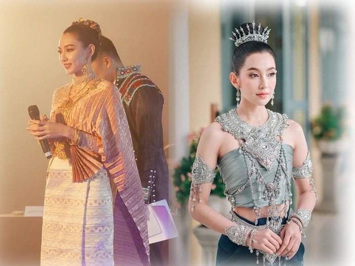 Miss Grand Thùy Tiên gây ngỡ ngàng khi có 'chị em sinh đôi' là nữ thần Thái Lan Ảnh 2