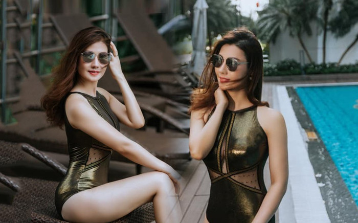 Hoa hậu U50 dù 2 con vẫn sở hữu vòng eo thon gọn và rãnh 11 đáng mơ ước Ảnh 2