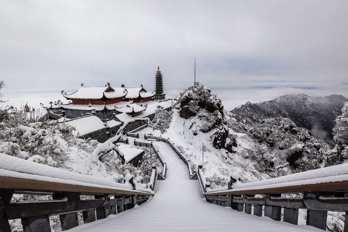 Không ít người bức xúc vì bị lừa ảnh Sa Pa ngập tuyết trắng.