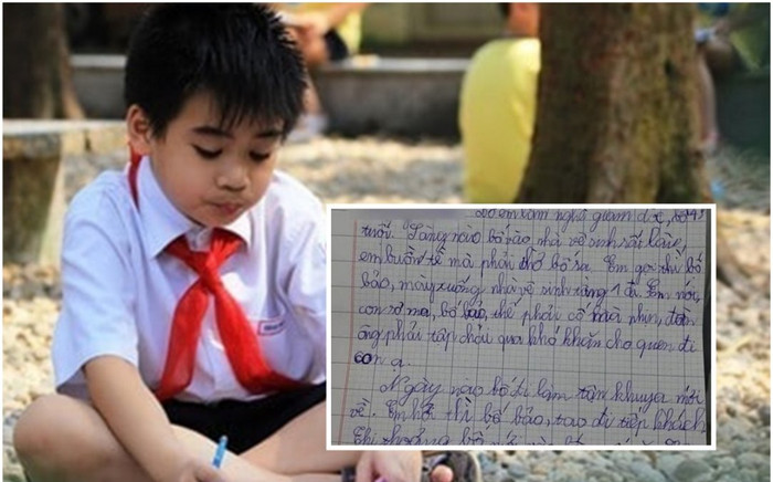 Bé trai tiểu học khiến dân tình cười ngất với bài văn 'bóc trần' loạt tật xấu của ông bố giám đốc Ảnh 2