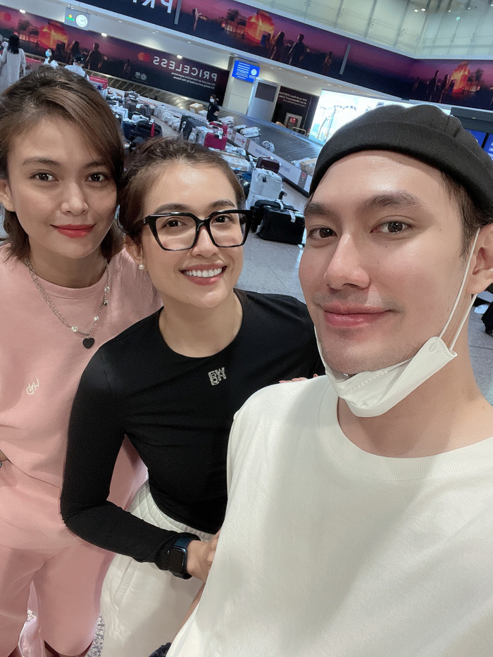 Mâu Thuỷ, Lệ Hằng cùng Lý Quí Khánh đến Dubai giới thiệu thổ cẩm Việt Ảnh 4