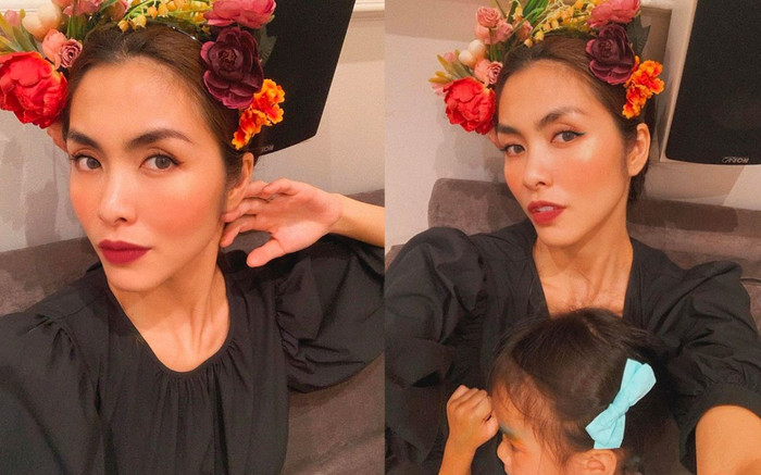 Hà Tăng đã tái xuất mạng xã hội sau 2 tuần 'ở ẩn', nhan sắc bà mẹ 3 con khiến netizen xuýt xoa Ảnh 2