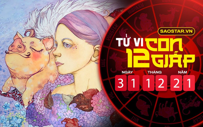 Tử vi hôm nay thứ 6 ngày 31/12/2021 của 12 con giáp: Sửu cẩn thận họa từ miệng, Hợi được Thần Tài gõ cửa Ảnh 2