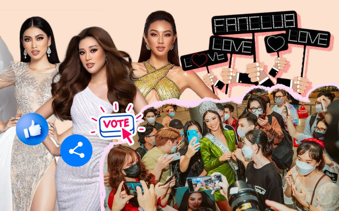 Fan Việt - hậu phương vững chắc đưa Thùy Tiên, Ngọc Thảo, Khánh Vân, Kim Duyên tỏa sáng huy hoàng Ảnh 2