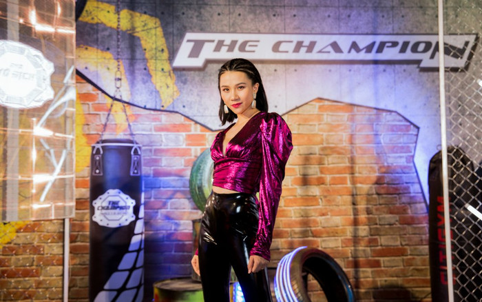 MC Thảo Nhi gây ấn tượng trong buổi tiệc The Champion New Year Ảnh 2