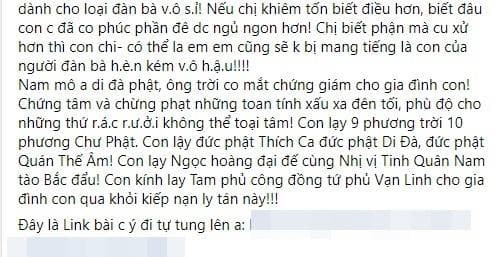 Nữ ca sĩ L.P.A bị tố giật chồng người và có hành động thách thức dồn ép chính thất.