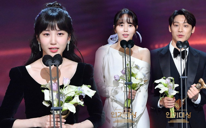 KBS Drama Awards 2021: Park Eun Bin-Kim So Hyun bội thu, bộ đôi 'Youth Of May' không hề kém cạnh Ảnh 2