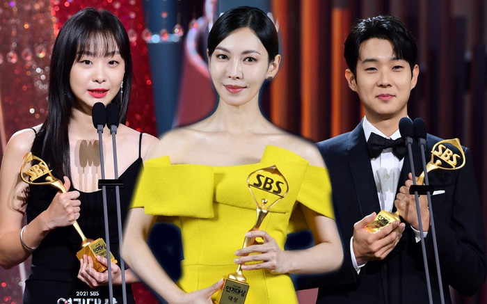 SBS Drama Awards 2021: Kim So Yeon đánh bại Song Hye Kyo, Kim Yoo Jung đại thắng trước Kim Da Mi Ảnh 2