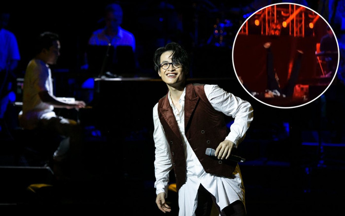 Hà Anh Tuấn vừa hát xong bỗng lăn đùng ra ngã trên sân khấu: Hóa ra đây chính là lý do? Ảnh 2