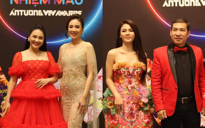 Bảo Thanh lộ vòng 2 to bất thường ở thảm đỏ VTV Awards 2021: Nghi vấn mang thai bé thứ 3! Ảnh 2