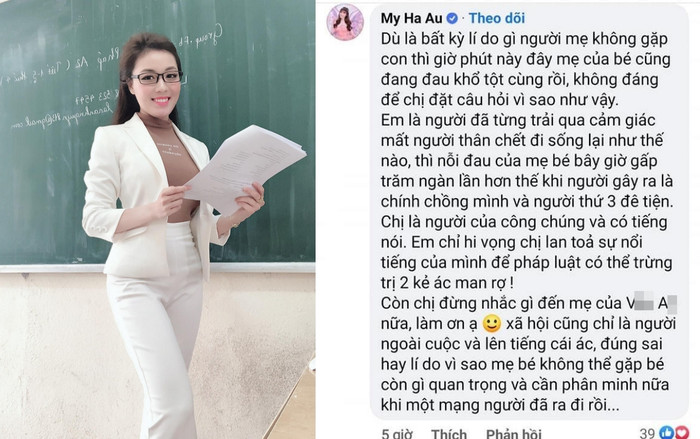Âu Hà My phản đối ý kiến của Hà Anh.
