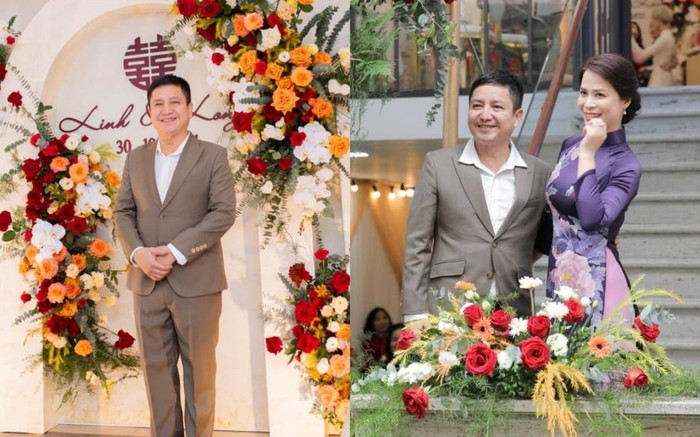 Nghệ sĩ Chí Trung khoe ảnh ngọt ngào bên bạn gái kém 17 tuổi, nhìn cứ như ảnh cưới Ảnh 2