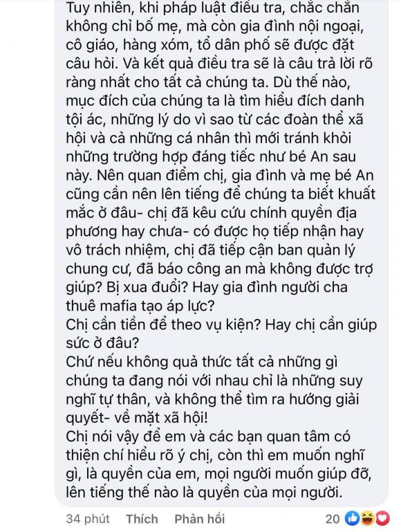 'Cãi tay đôi' với Phương Mai, Hà Anh cũng bẽ bàng xoá status và xin lỗi mẹ ruột bé gái 8 tuổi bị bạo hành Ảnh 4