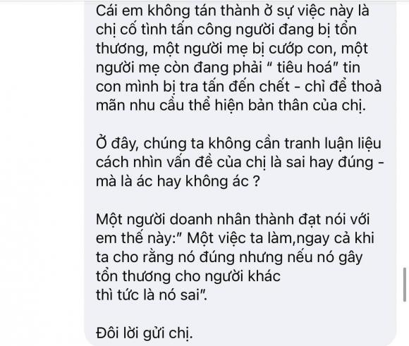 'Cãi tay đôi' với Phương Mai, Hà Anh cũng bẽ bàng xoá status và xin lỗi mẹ ruột bé gái 8 tuổi bị bạo hành Ảnh 6