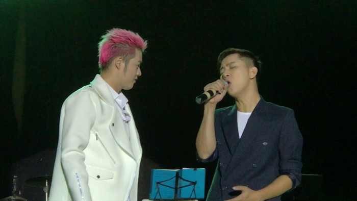 Hoài Lâm từng bị hụt hơi khi hát ca khúc Boleo ruột cùng Thanh Duy.