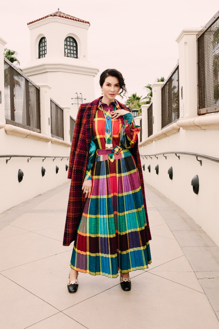 MC Thanh Mai khoe sắc vóc xinh đẹp 'khước từ thời gian' ở tuổi ngũ tuần Ảnh 10