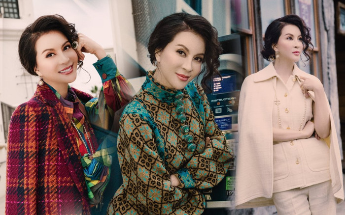 MC Thanh Mai khoe sắc vóc xinh đẹp 'khước từ thời gian' ở tuổi ngũ tuần Ảnh 2