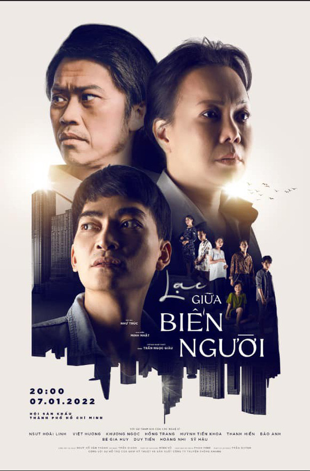 Poster thông báo nghệ sĩ Hoài Linh tái xuất showbiz sau thời gian dài tạm ngưng các hoạt động nghệ thuật.