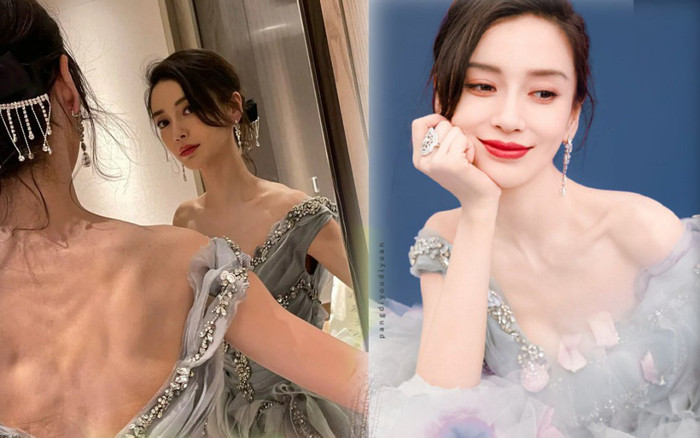 Hình ảnh chỉnh sửa của Anglebaby khác xa thực tế, khiến fan 'hết hồn' khi nhìn phía sau Ảnh 2