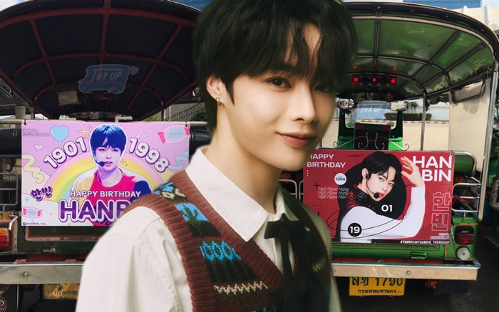 Ấn tượng trước quà mừng sinh nhật hoành tráng từ fan Thái Lan dành cho Hanbin Ngô Ngọc Hưng Ảnh 2