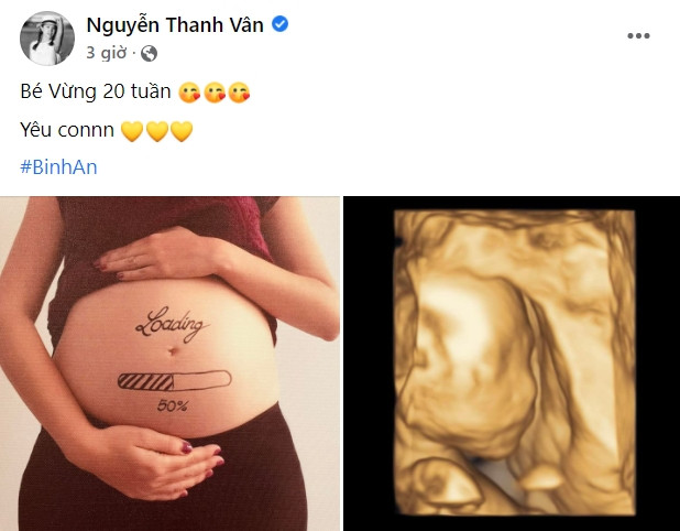 Đầu năm, thêm một sao nữ Vbiz tung ảnh bụng bầu vượt mặt với chồng đại gia, nhiều sao Việt gửi lời chúc Ảnh 3