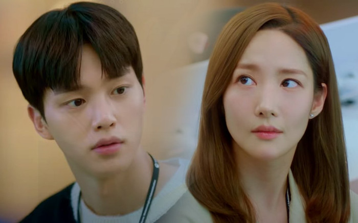 Song Kang tình tứ với Park Min Young trong teaser phim mới 'KMA People: Office Romance Cruelty' Ảnh 2