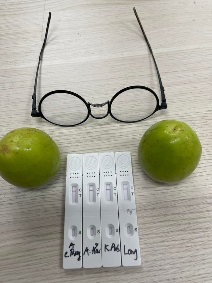 Trước khi ăn, cả đoàn phải được đảm bảo 'một vạch'.