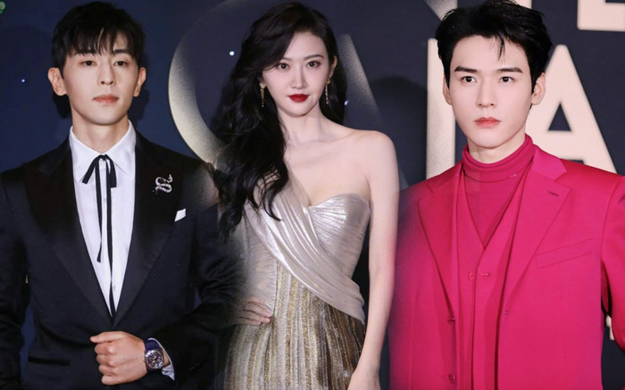 Thảm đỏ Esquire: Cung Tuấn 'chặt đẹp' Đặng Luân, Cảnh Điềm khoe vòng 1 'bức thở' lấn át đàn em Ảnh 2