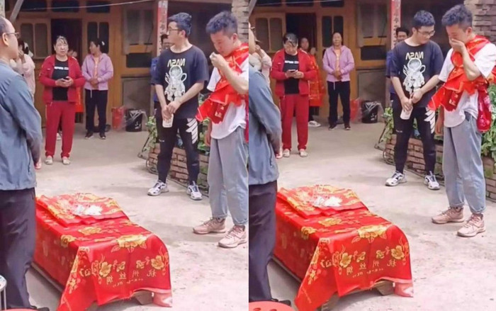 Đem 100 triệu đến rước dâu, nhà gái nói một câu khiến chú rể chỉ biết ôm mặt khóc Ảnh 2