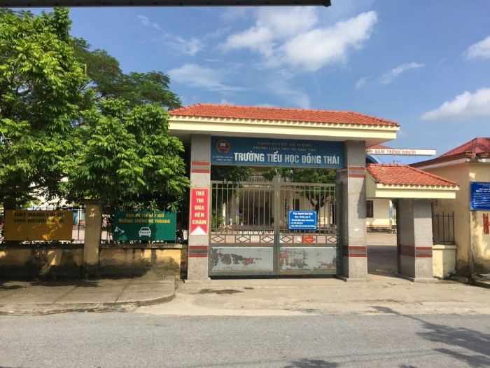 Trường Tiểu học Đồng Thái.