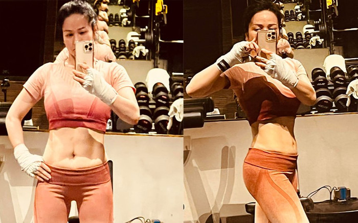 Không phải sao nam, chính Nhật Kim Anh mới là người vừa khoe bụng 6 múi khiến Trang Trần phải lên tiếng Ảnh 2