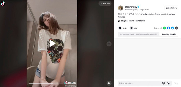 Bài đăng của Hari.