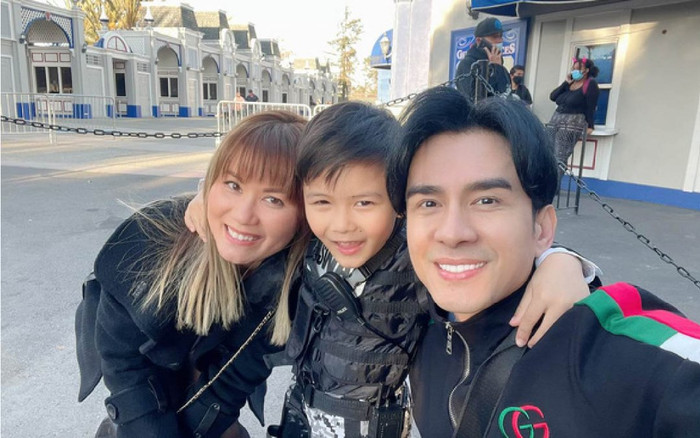 Mới bé tí đã rap theo nhạc Lisa (BLACK PINK), quý tử nhà Đan Trường gây ngạc nhiên với khả năng này Ảnh 2