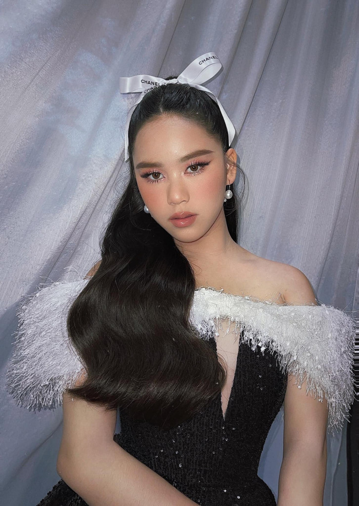 Bella Vũ xinh đẹp tới tham dự họp báo Hoa hậu Quý bà Liên hợp quốc Việt Nam 2022