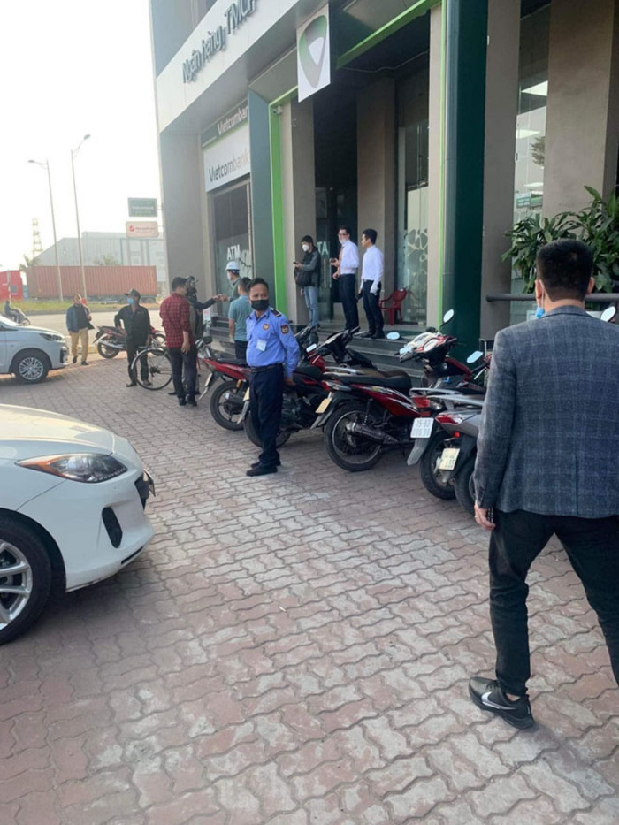 Hiện trường xảy ra sự việc.