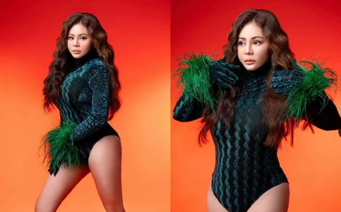 Lê Giang gây sốc trong tạo hình ca sĩ, khoe body bốc lửa ở tuổi U50 Ảnh 2