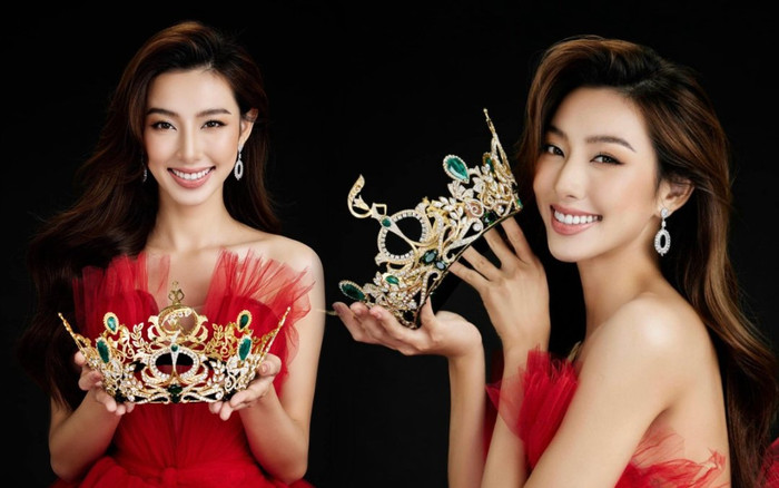 Thùy Tiên đẹp mê ly với vương miện Miss Grand 2021: Hẹn gặp fan Việt vào lễ tri ân hoành tráng Ảnh 2