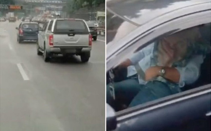 Chiếc xe 'ù lì' khiến cả con phố tắc nghẽn, người qua đường tò mò nhìn xem thì thấy cảnh tượng 'đỏ mặt' Ảnh 2