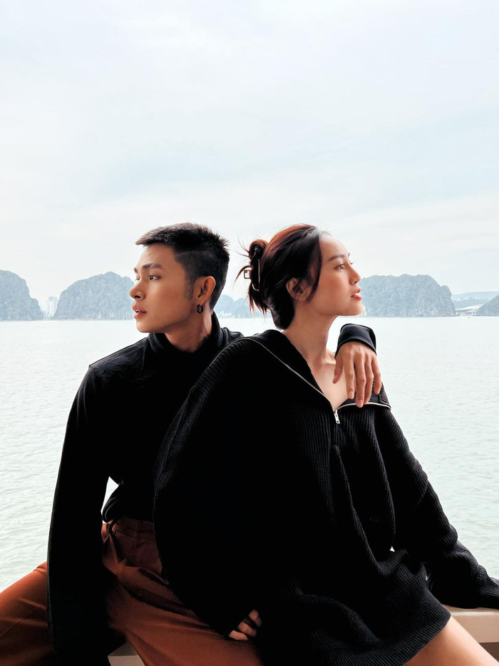 Ảnh Lan Ngọc chụp cùng Jun Phạm nhờ cộng đồng mạng chỉnh sửa.