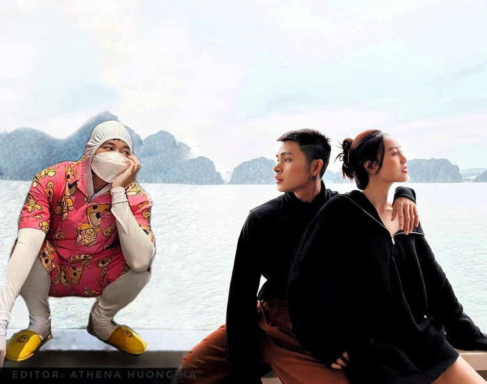 Không biết Ninh Dương Lan Ngọc cười hay khóc khi xem những bức ảnh này.